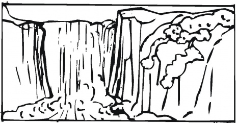 Waterfall Colouring Pages Coloring Pages for Kids Waterfall Coloring Pages for Kids