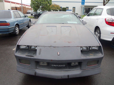 Almost Everything's Car of the Day is a 1987 Chevrolet Camaro IROC--Before Painting--Before Painting