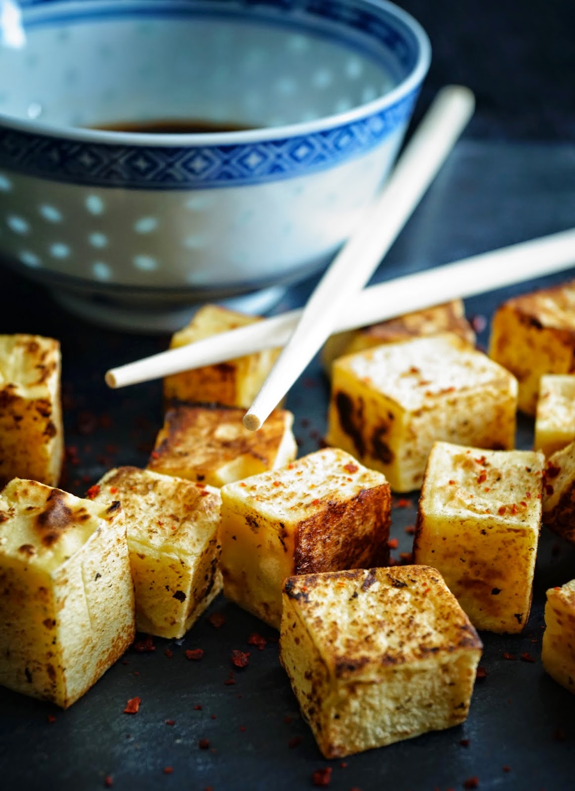 Culinary Opera Soyfree chickpea tofu (Shan Tofu, Burmese Tofu)