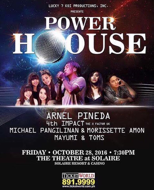 Powerhouse Concert Featuring Arnel Pineda, 4th Impact, Michael
