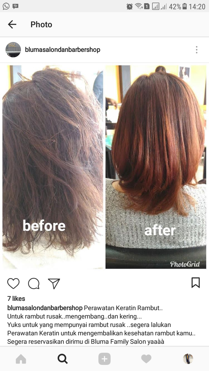 keratin smooth treatment harga