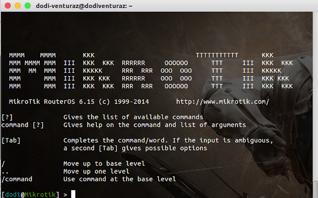 Cara Remote Router Mikrotik dengan SSH Melalui Terminal Linux Cara Remote Router Mikrotik dengan SSH Melalui Terminal Linux