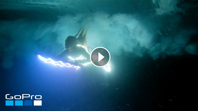 GoPro Indo Night Surf in 4K