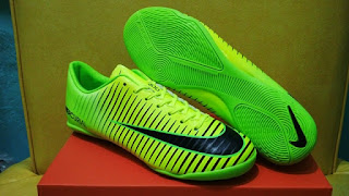 Sepatu Futsal Nike Mercurial Vapor XI Hijau Sepatu Futsal Nike Mercurial Vapor XI Hijau