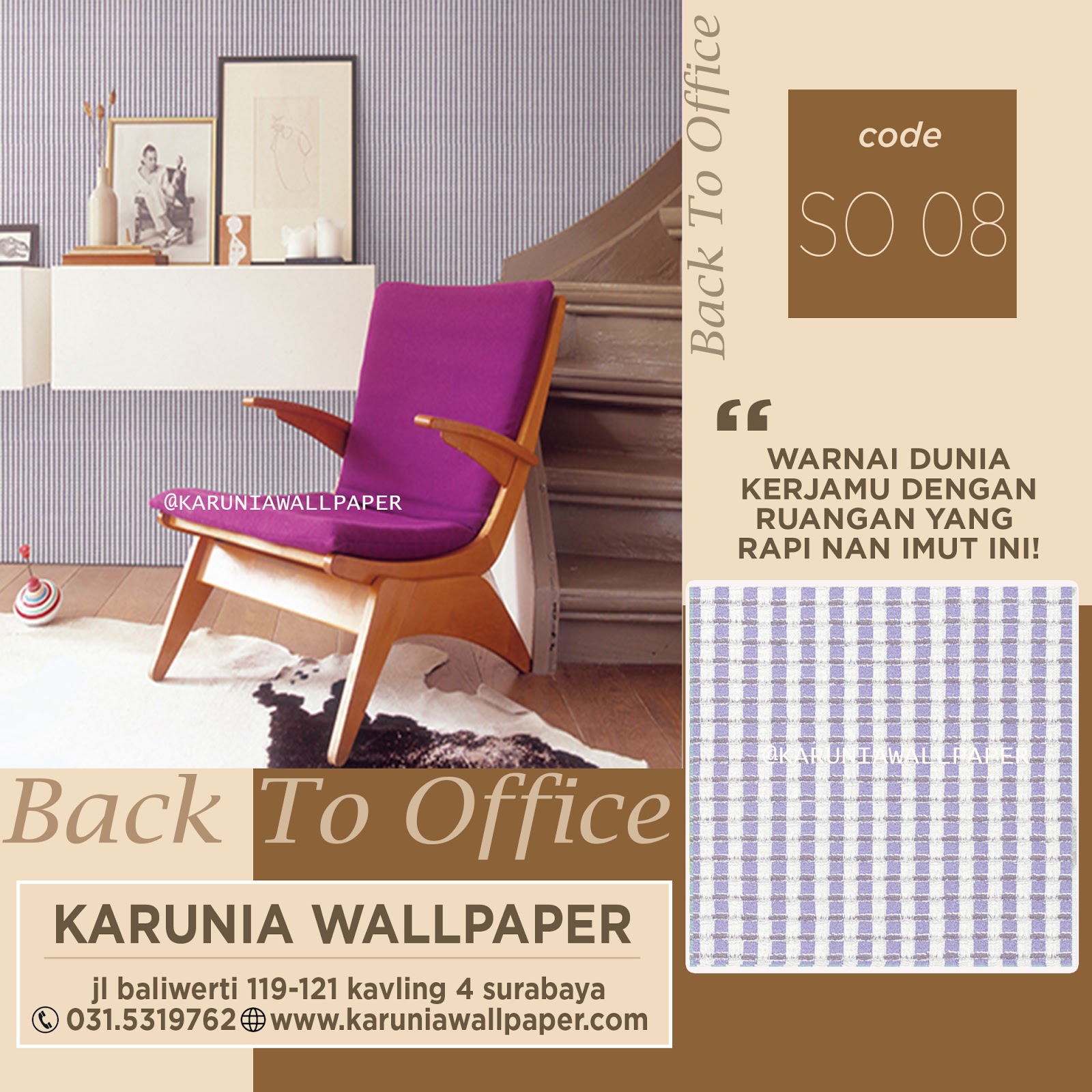 jual wallpaper dinding polos