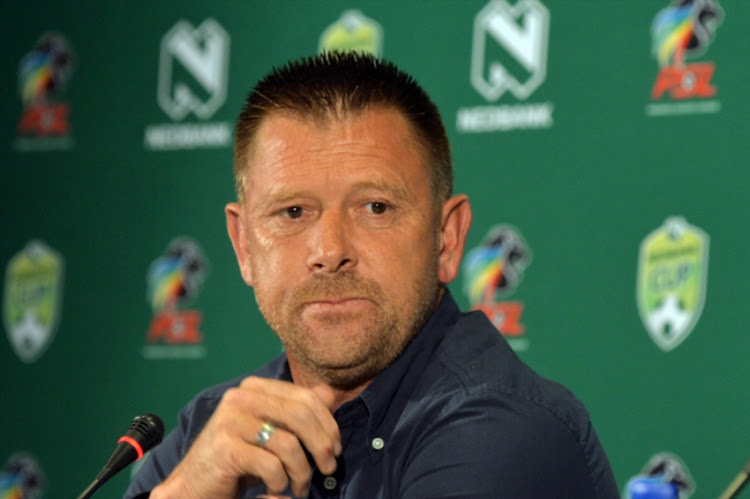 Eric Tinkler Maritzburg United coach Eric Tinkler
