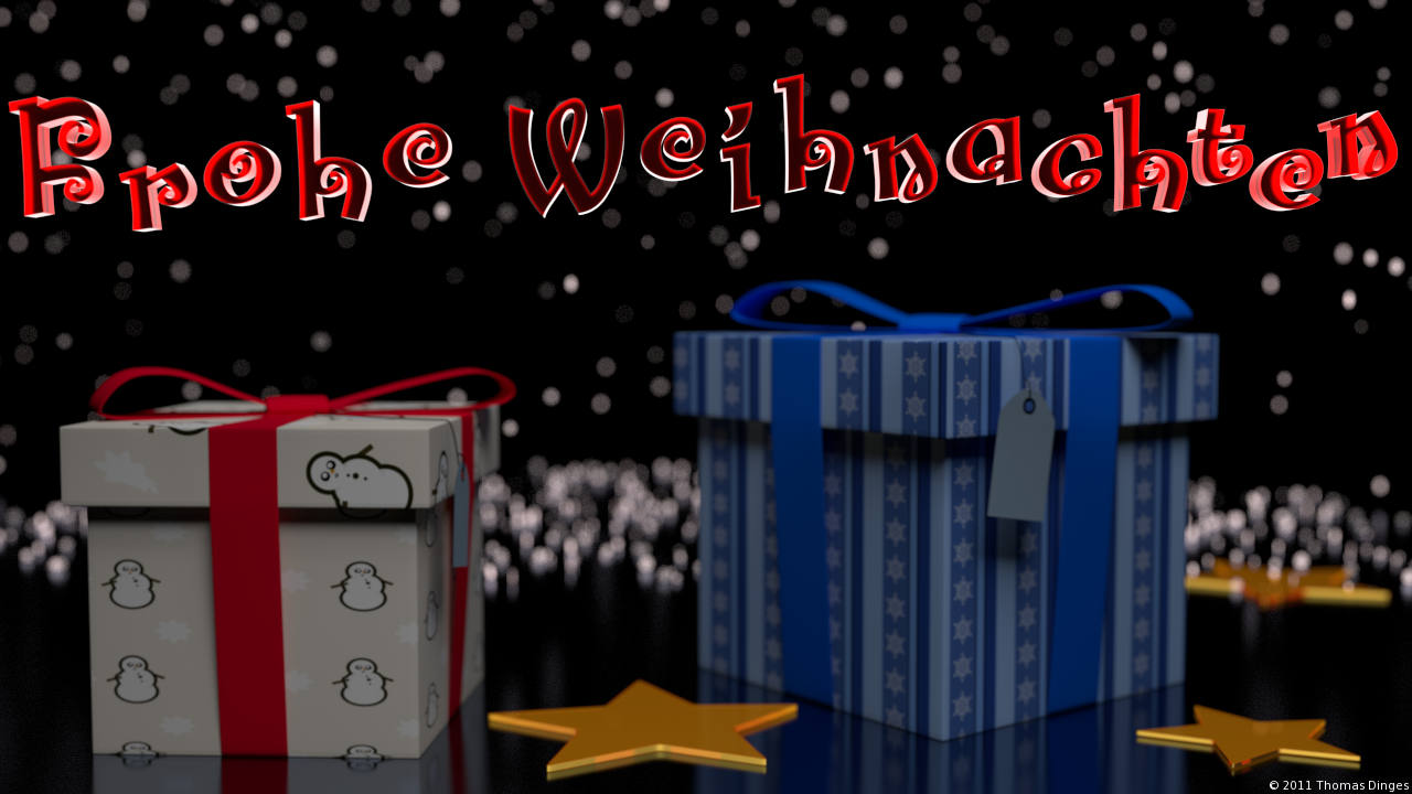 Merry Christmas in German