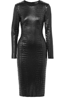 Tom ford crocodile black dress