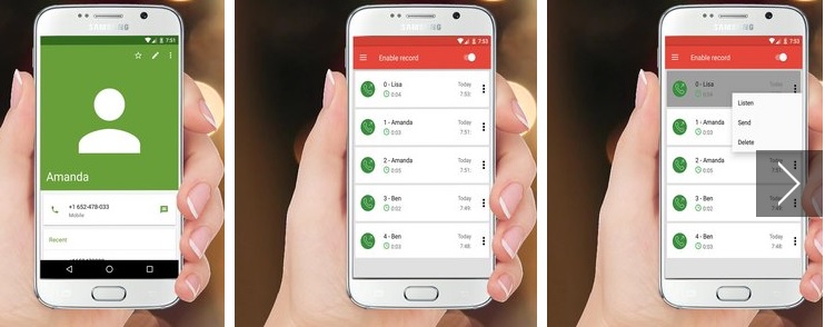 برنامج تسجيل المكالمات بدون علم المستخدم