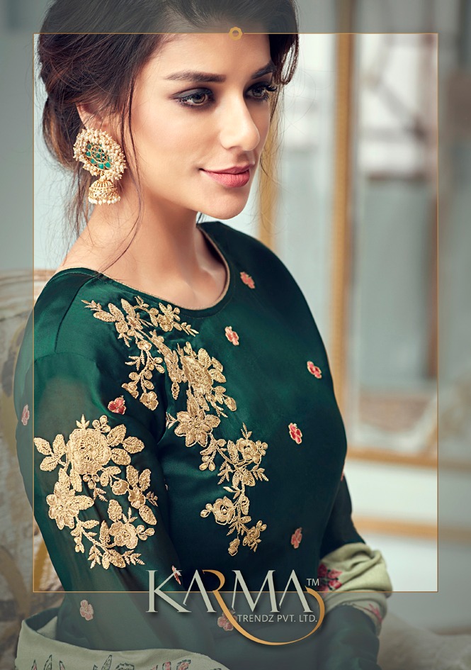 Karma trendz 14004 Series Anarkali Gown Wedding collection