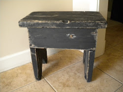 antique stepping stool...SOLD