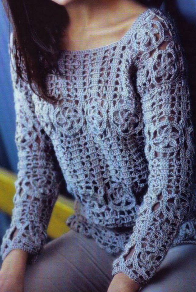 Tina's handicraft : crochet blouses