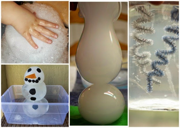 20 AMAZING Winter experiments for kids. So many fun ideas I can't wait to try them all!