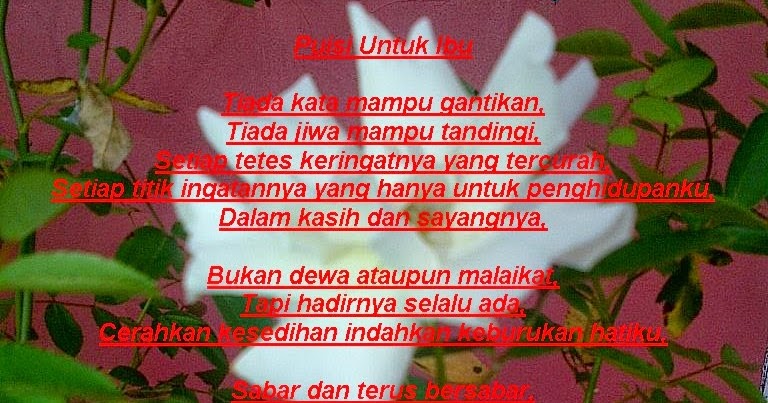 Kata Kata Puisi Selamat Hari Ibu - Pencarian Gambar