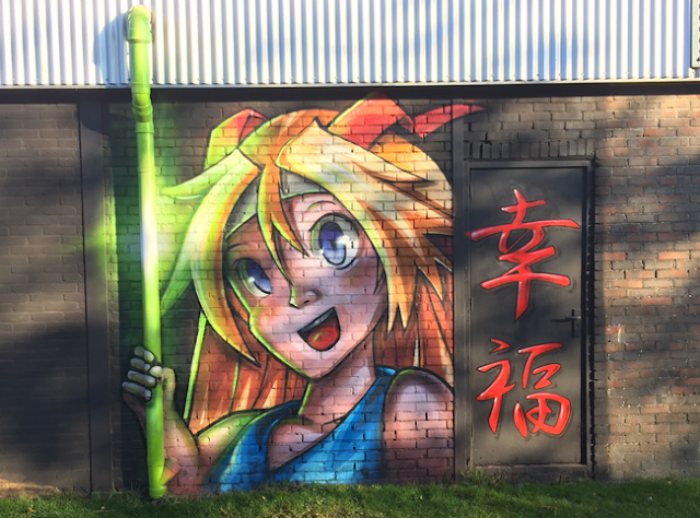 Graffiti Artist Girl