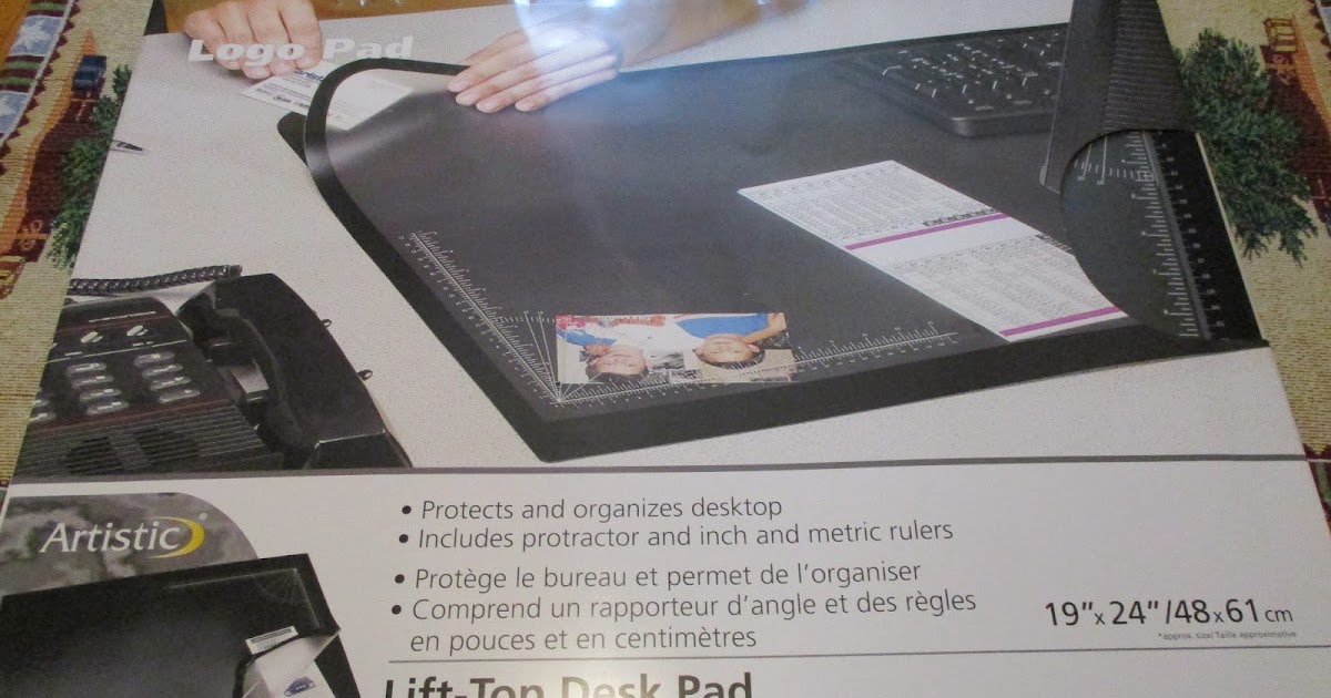 Missys Product Reviews Shoplet Artistic Lift Top Desk Pad With