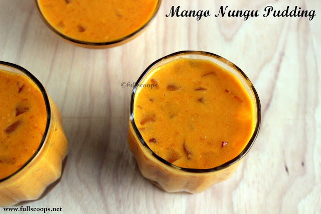 Mango Nungu Pudding