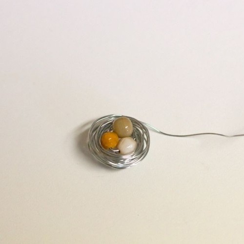 Colar ninho de pássaro (P.A.P.) - Bird nest necklace (D.I.Y.) Colar ninho de pássaro (P.A.P.) - Bird nest necklace (D.I.Y.)
