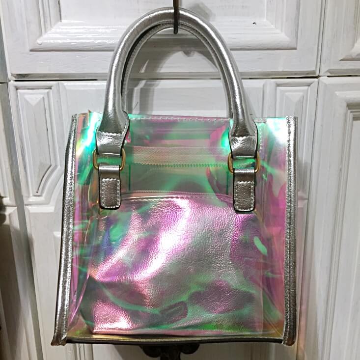 Perfect Image New York Clear iridescent handbag Perfect Image New York Clear iridescent handbag
