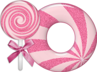 Abecedario con Lollypop. Pink Abc with Lollypop.