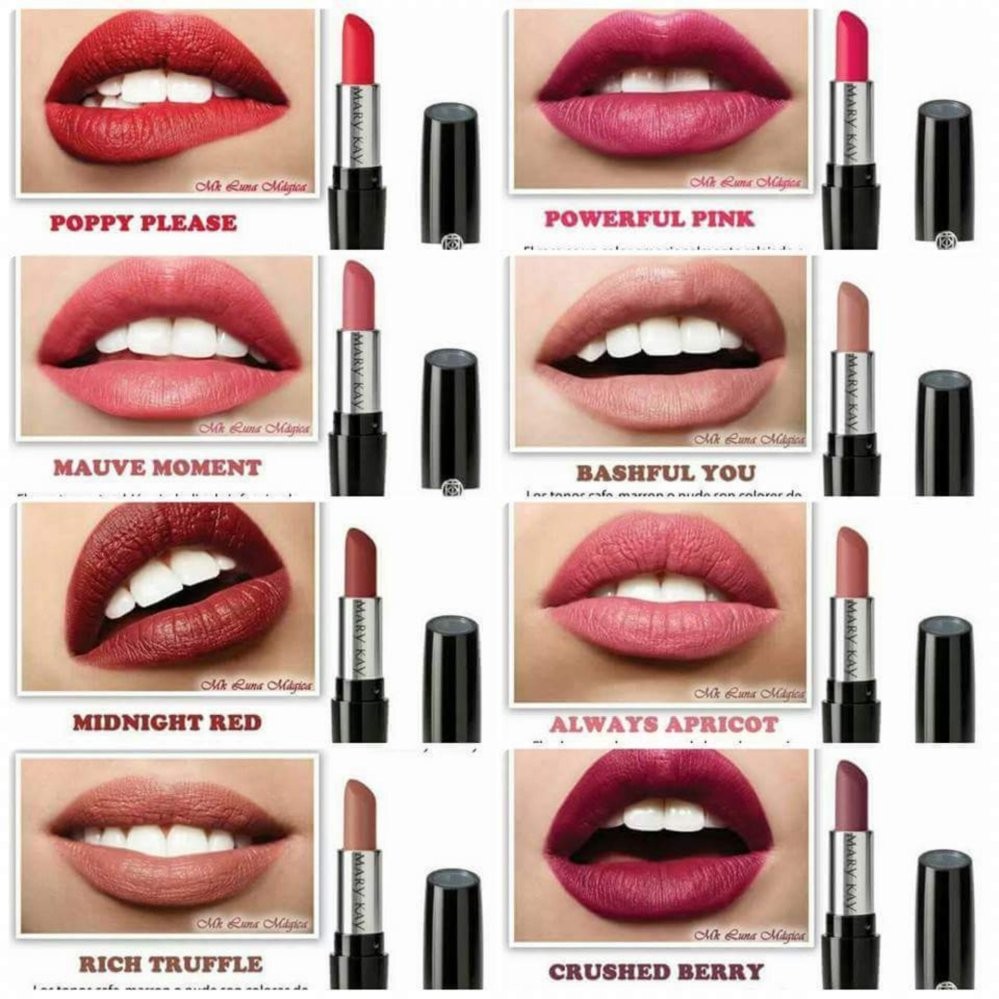 Mary Lipstick Chart