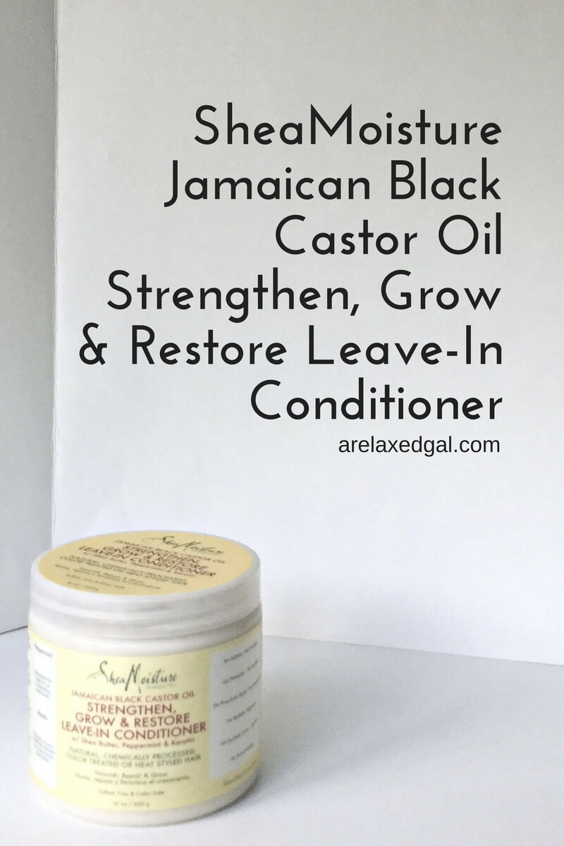 SheaMoisture Jamaican Black Castor Oil Leave In Conditioner A
