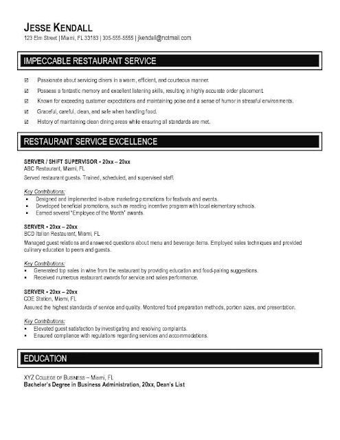 how to make a model resumes