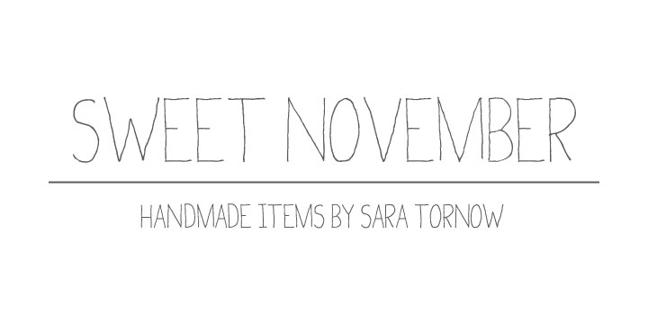 Sweet November - The Shop