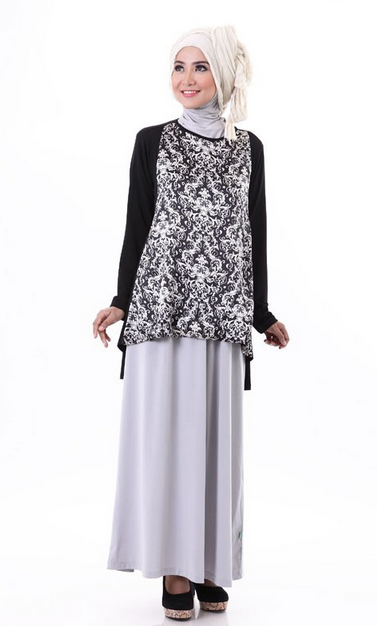 Baju Batik Muslim Terbaru untuk wanita Baju Batik Muslim Terbaru untuk wanita