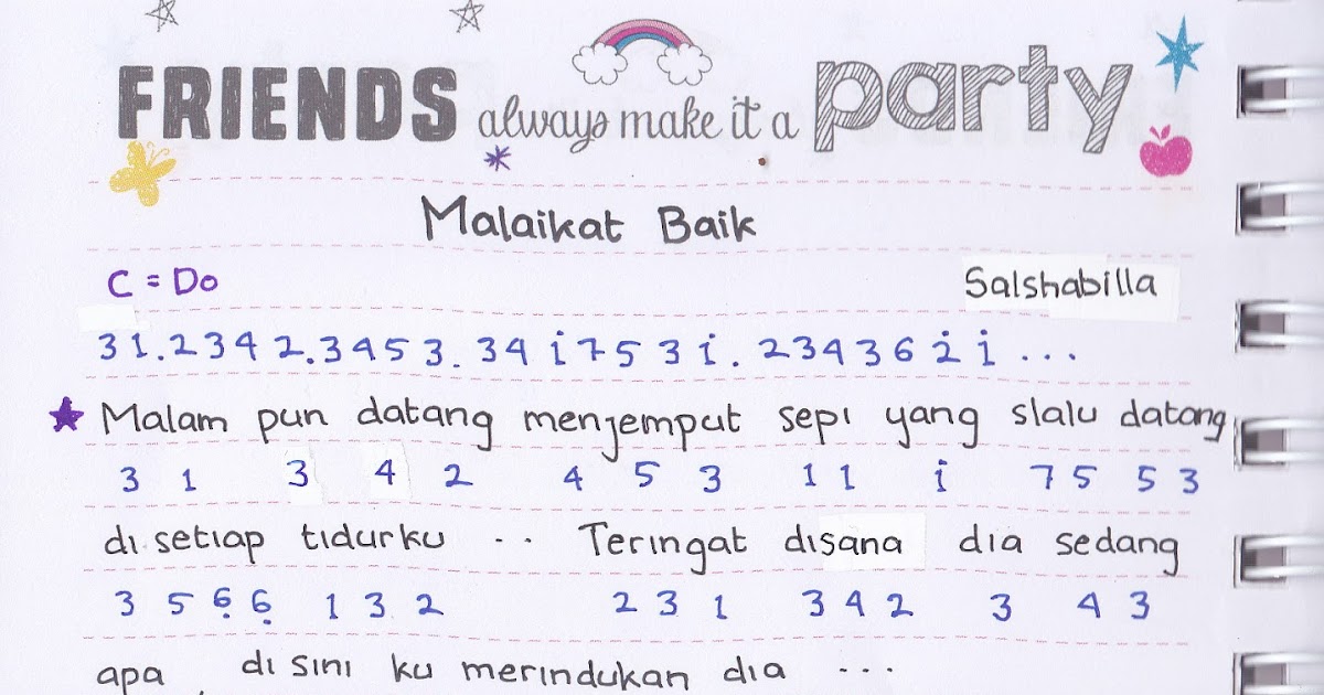 Not Angka Salshabilla Andriani Malaikat Baik Aulia's