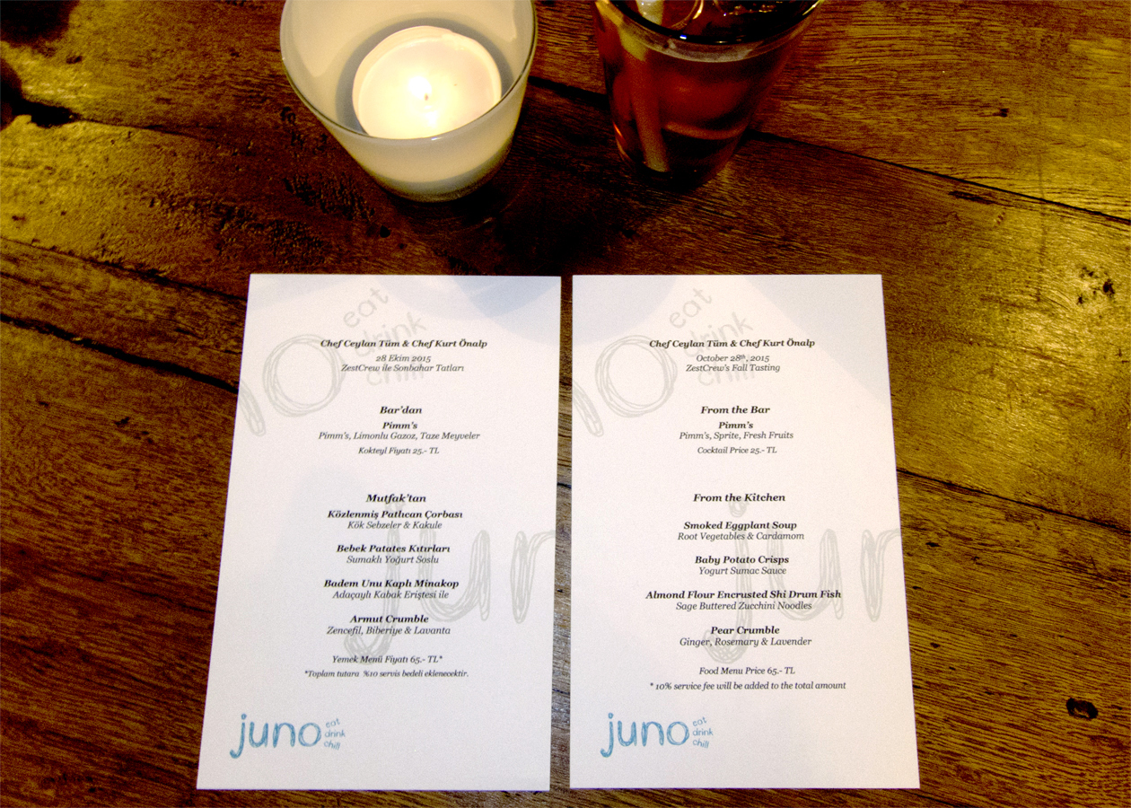 Set menu. Set menu