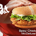 Spicy Chicken McDeluxe Hot & Kickin' Chicken