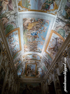 Afrescos Palácio Farnese em Roma