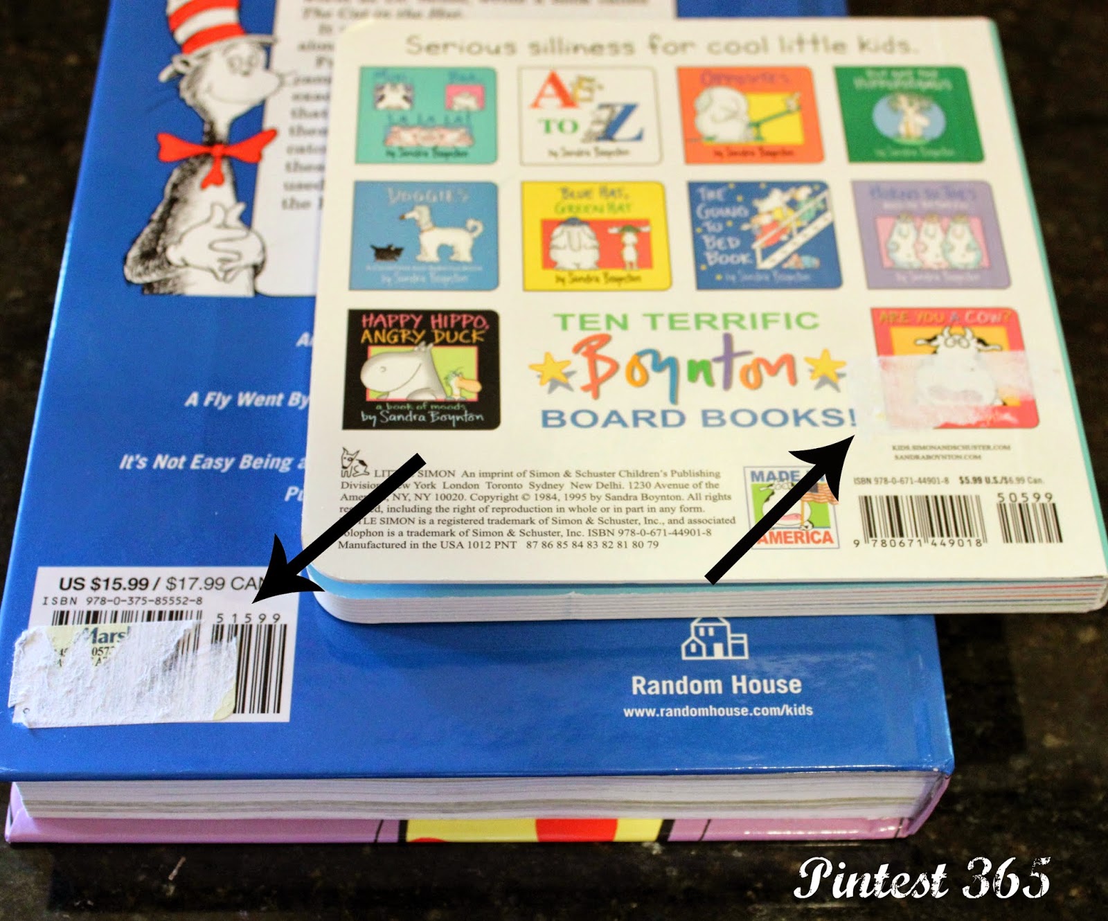 Pintest 365. Day 108 Removing Price Sticker Residue (success).