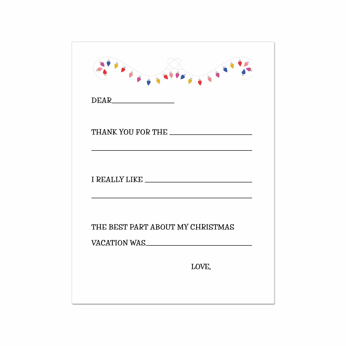 Belle Announces Quick Printable Children s Thank You Cards Belle Announces Quick Printable Children s Thank You Cards