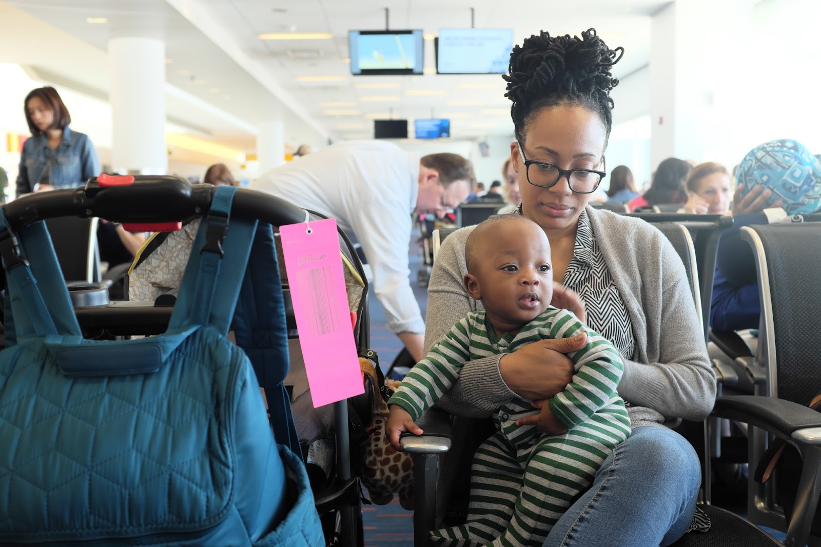 jetblue gate check stroller