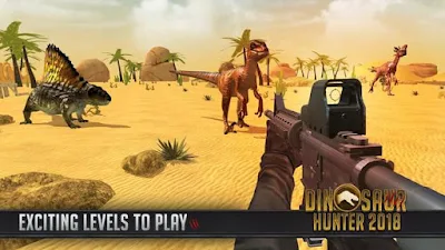 لعبة Dinosaur Hunter 2018 للاندرويد, لعبة Dinosaur Hunter 2018 مهكرة, لعبة Dinosaur Hunter 2018 للاندرويد مهكرة