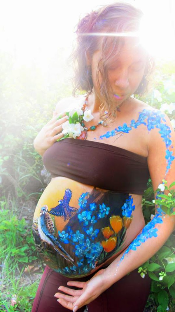 Pregnant-BellyPainting art