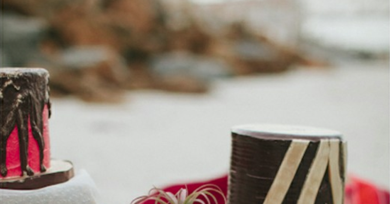 Bohemian Wedding Cake Table Bohemian Wedding Cake Table