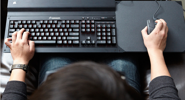 Corsair Lapdog - best gaming keyboard and mouse Corsair Lapdog - best gaming keyboard and mouse