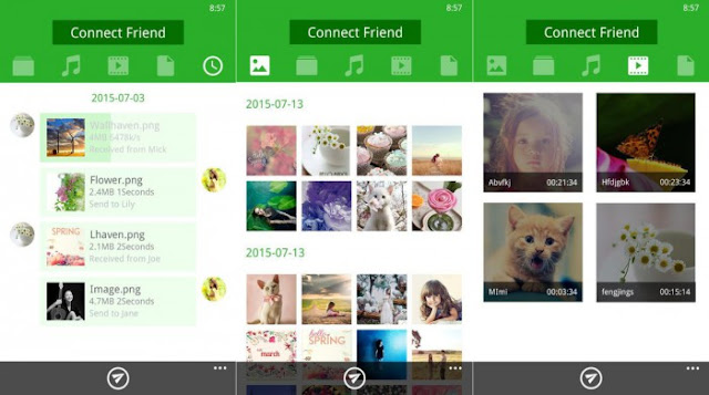 Xender Interface Xender For PC Free Download For Windows 10, 7, 8/8.1 Laptop