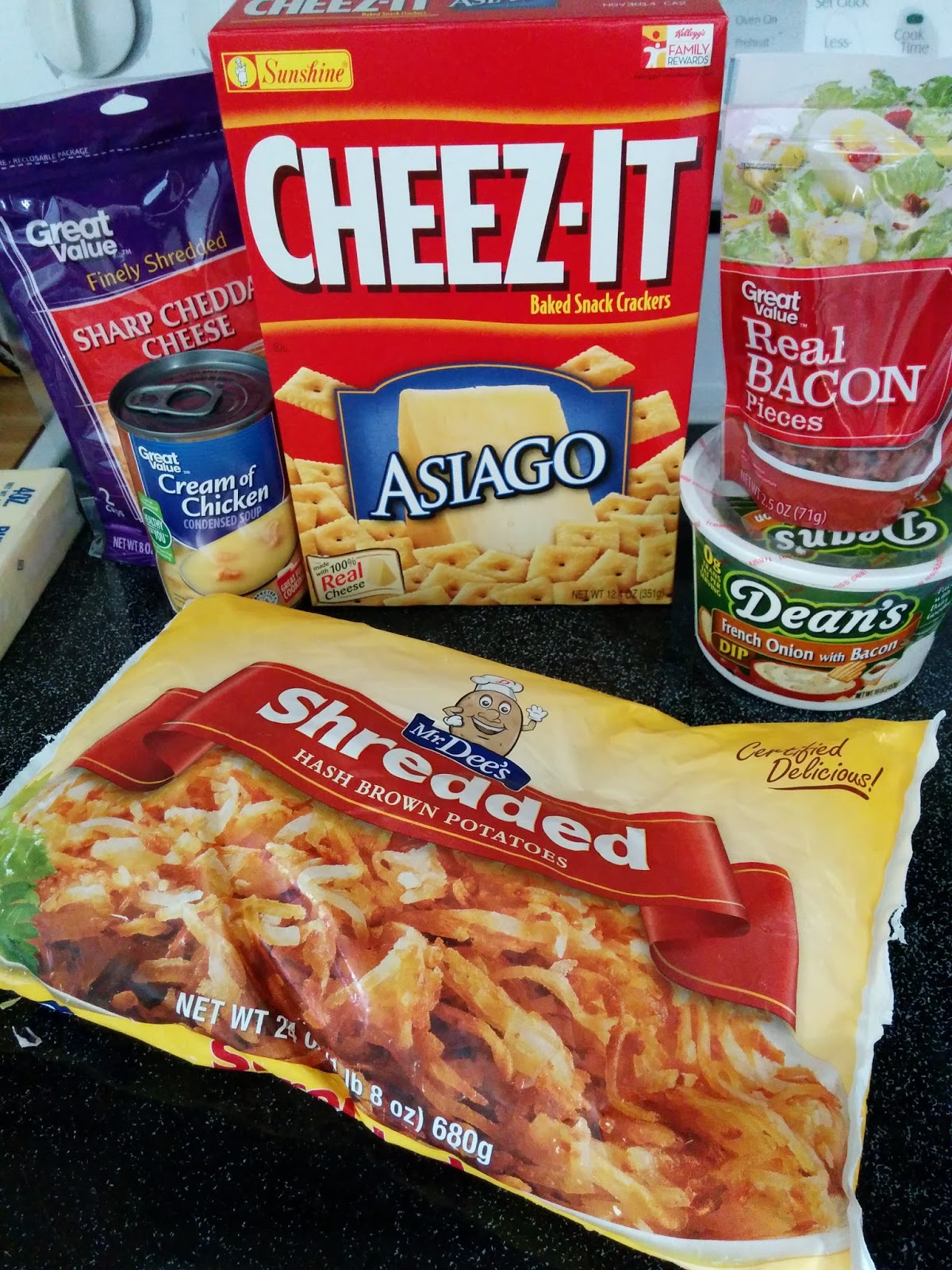 COVERED IN BACON French Onion Hash Brown Casserole