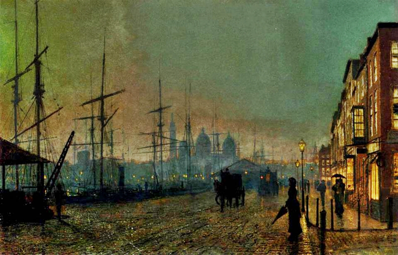 Atkinson Grimshaw 1836-1893 ~ British Victorian-era painter - Tutt'Art@ Atkinson Grimshaw 1836-1893 ~ British Victorian-era painter - Tutt'Art@