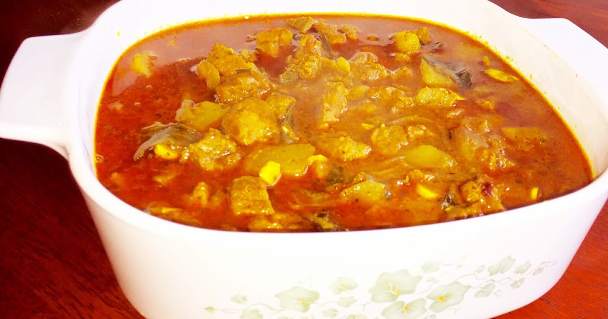 Spice and Rice Beef and potatoes curry