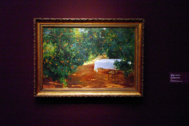 Orange Garden, Alzira by Joaquín Sorolla. resa till tyskland semester bilsemester münchen munchen hypo kunsthalle joaquin sorolla konst museum konsthall art utställning impressionism spansk