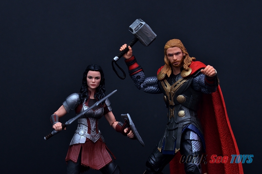 marvel legends thor and sif