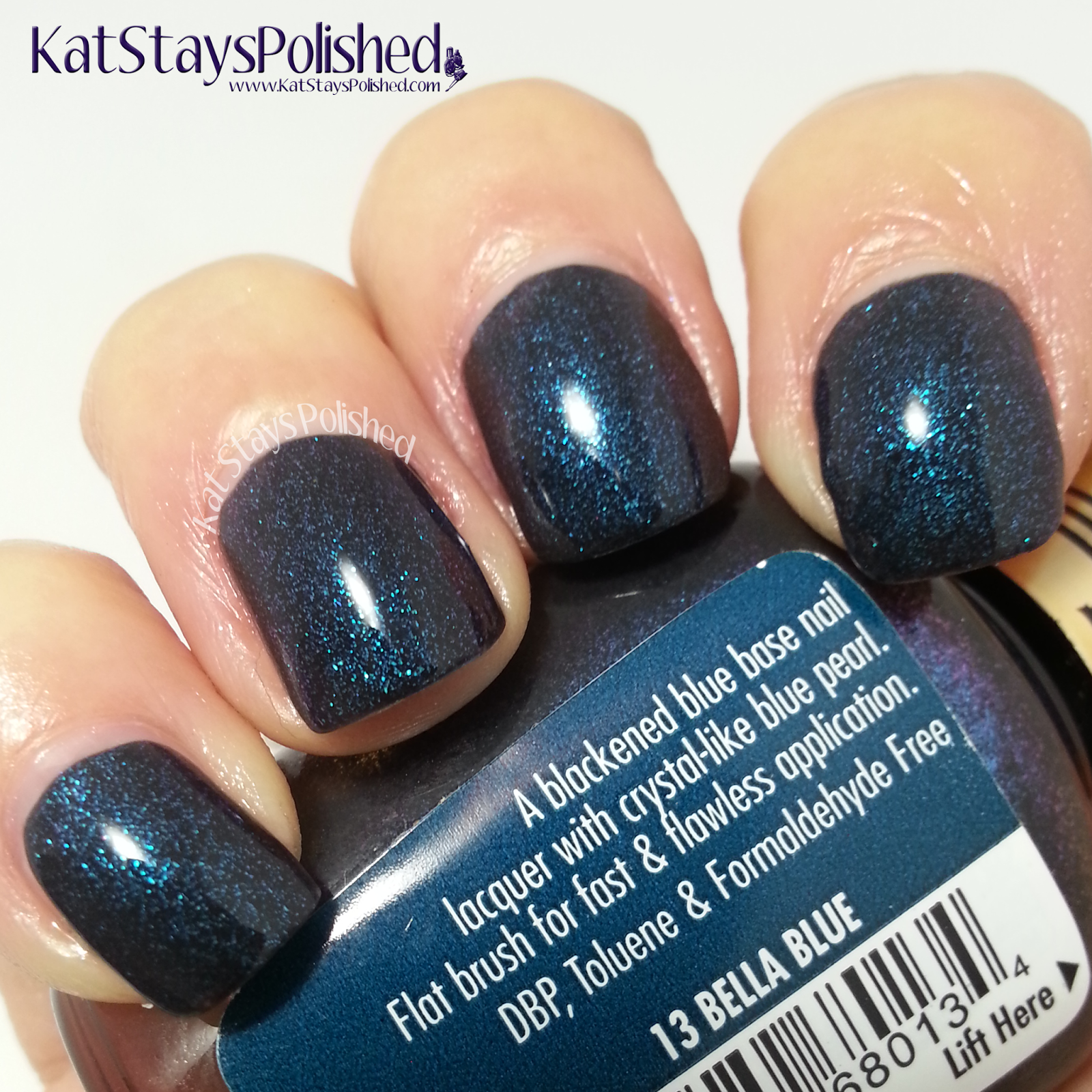 Milani Bella Blue Collection - Nail Lacquer - Bella Blue | Kat Stays Polished