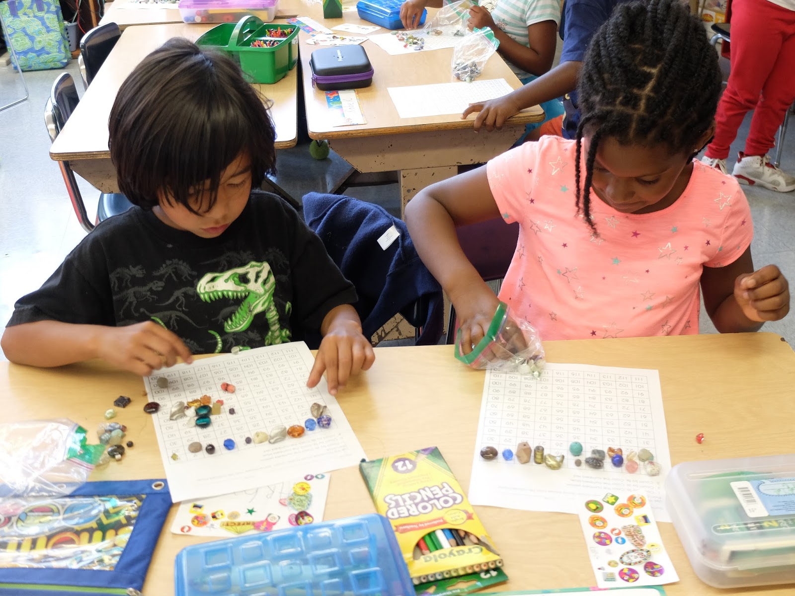 First Grade Adventurers: Counting Collections in Math