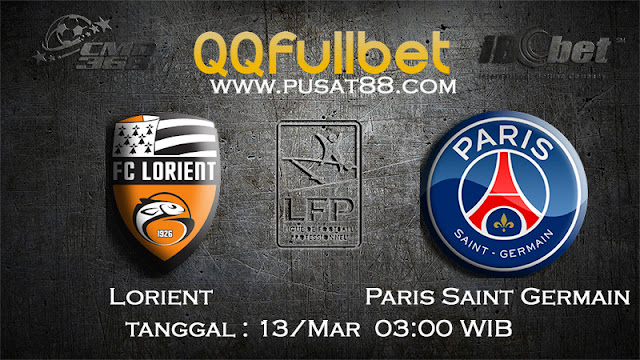 PREDIKSIBOLA - PREDIKSI TARUHAN LORIENT VS PARIS SAINT GERMAIN 13 MARET 2017 (LIGUE 1)