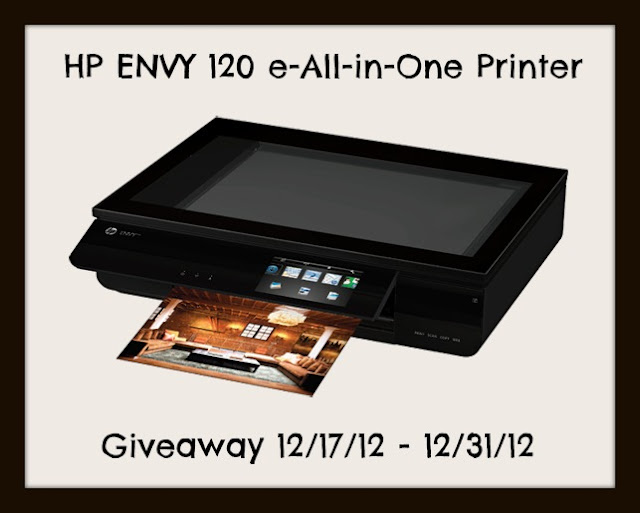 HP ENVY 120 Printer MamaLuvsBooks
